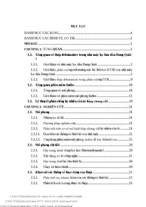 Khảo sát á yếu tố ảnh hưởng đến hoạt động ủa tháp táh khí hóa lỏng debutanizer trong phân xưởng xú tá liên tụ ccr ủa nhà máy lọ dầu dung quất