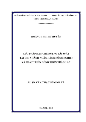 Giải pháp phát triển hoạt động tài trợ xuất nhập khẩu theo phương thức thanh toán tín dụng chứng từ tại ngân hàng tmcp công thương việt nam