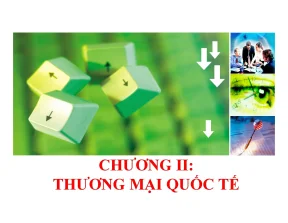 Chương ii thương mại quốc tế điểm cao