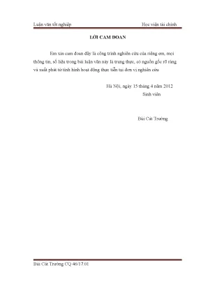 Luận văn tốt nghiệp phát triển nghiệp vụ tư vấn tài chính doanh nghiệp tại công ty chứng khoán sàigòn ssi