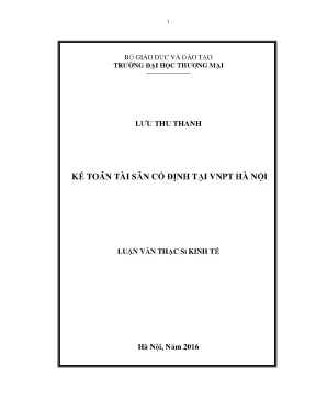 Kế toán tài sản cố định tại vnpt hà nội
