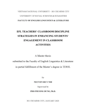 Efl teachers classroom discippline strategies in enhancing students engagement in classroom activities