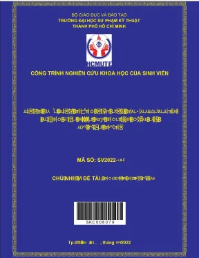 Khảo sát khả năng hấp thụ paracetamol bằng vật liệu có nguồn gốc từ bã đậu nành