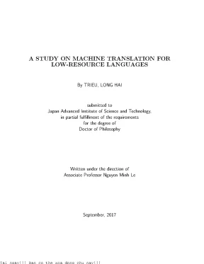 A study on machine translation for low resource languages