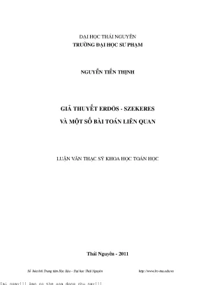 Giả thuyết erdos szekeres