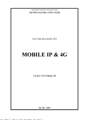 Mobile ip 4g