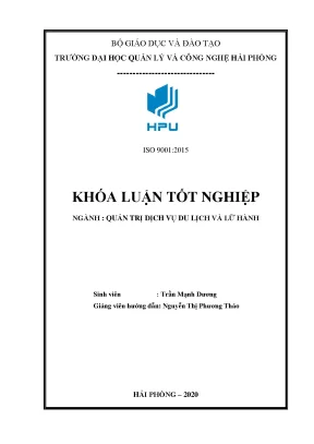Giải pháp nâng cao hiệu quả kinh doanh tại công ty tnhh thương mại vận tải và dịch vụ du lịch hoàng phát