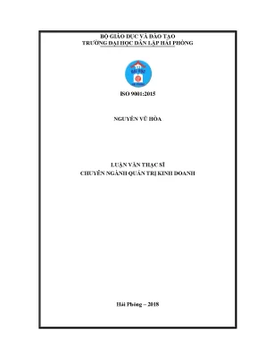 Nâng cao chất lượng công tácquảnlýdự án đầu tư xây dựng trong giaiđoạnchuẩn bịdự án tại ban quản lý công trình xây dựng phát triển đô thịthành phố hải phòng