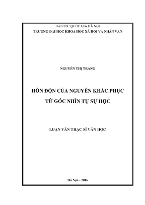 Hỗn độn của nguyễn khắc phục từ góc nhìn tự sự học