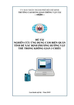 Nghiên cứu ứng dụng cảm biến quán tính để xác định phương hướng vật thể trong không gian 3 chiều imu based attitude estimation