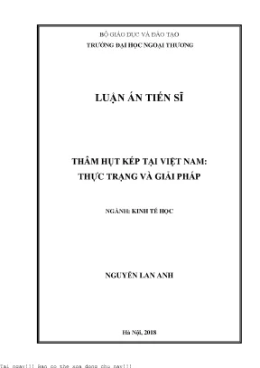 Thâm hụt kép tại việt nam thực trạng và giải pháp