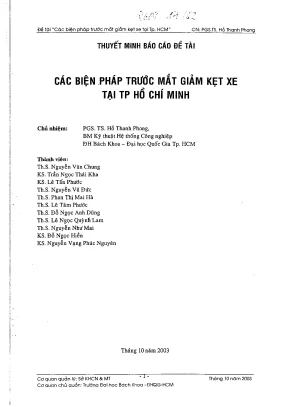Các giải pháp quy hoạch kiến trúc khả thi nhằm khắc phục xu hướng bố cục đơn điệu trong quy hoạch phân lô nhà ở gia đình hiện nay