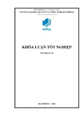 Pháp luật về hàng hải và thực thi tại cảng vụ hải phòng1