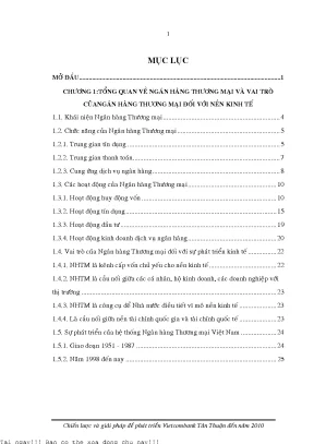 Chiến lược xây dựng và giải pháp phát triển ngân hàng ngoại thương tân thuận giai đoạn 2006 2010