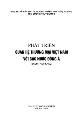 Phát triển quan hệ thương mại việt nam với các nước đông á