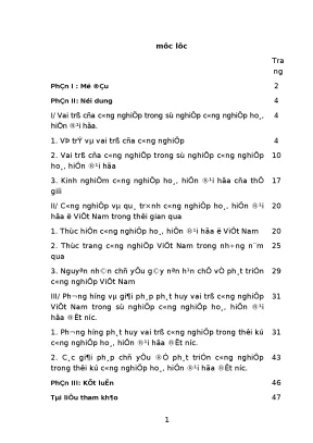 Công nghiệp việt nam trong sự nghiệp cnh hđh 1