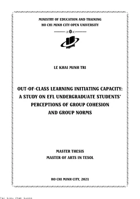 Out of class learning initiating capacity