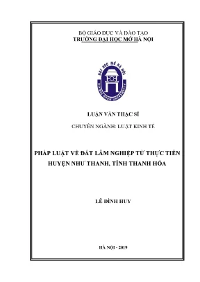 Pháp luật về xử lý vi phạm trong lĩnh vực đất đai từ thực tiễn thành phố hải phòng