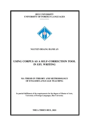 Using corpus as a self correction tool in efl writing sử dụng khối ngữ liệu như một công cụ tự sữa lỗi trong viết tiếng anh