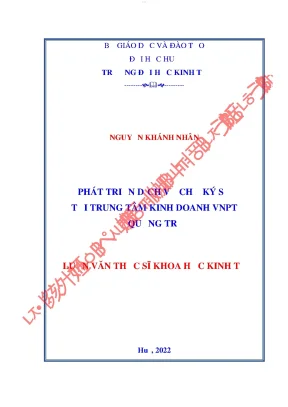 Phát triển dịch vụ chữ ký số tại trung tâm kinh doanh vnpt quảng trị