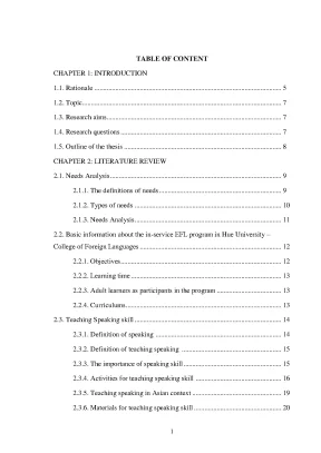 A formal evaluation on plenty to say a speaking skill book and adaptations for second degree students at hue college of for foreign language