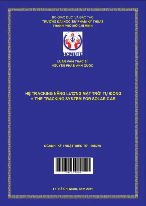 Hệ tracking năng lượng mặt trời tự động