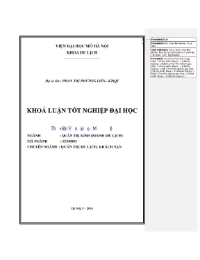 Tăng cường quản lý nhà nước đối với loại hình du lịch cộng đồng theo hướng phát triển bền vững tại sapa