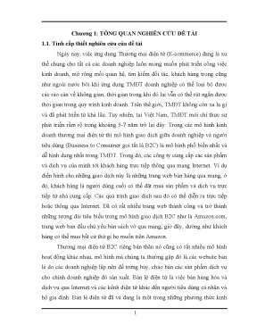Một số lý luận cơ bản về quy trình bán lẻ điện tử