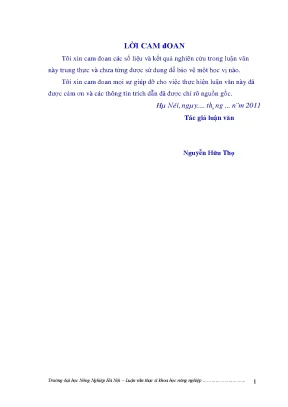 Đánh giá khả năng sản xuất của tổ hợp lai giữa gà trống mía với gà mái isa ja57 bố mẹ và thương phẩm nuôi tại công ty tnhh một thành viên gà giống dabaco lạc vệ tiên du bắc ninh