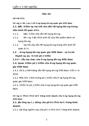 Một số giải pháp nhằm nâng cao hiệu quả kinh doanh vận tải hàng không của hãng hàng không quốc gia việt nam vietnam airlines