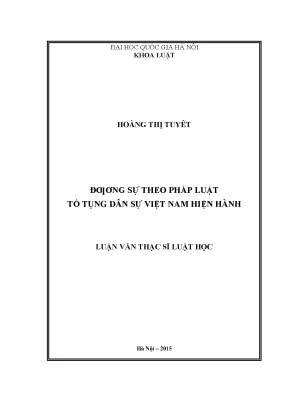 Đương sự theo pháp luật tố tụng dân sự việt nam hiện hành