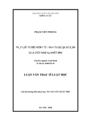 Pháp luật về bảo hiểm y tế nhìn từ góc độ so sánh giữa việt nam và nhật bản