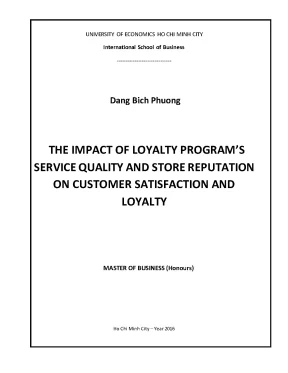 Luận văn the impact of loyalty programs service quality and store reputation on customer satisfaction and loyalty
