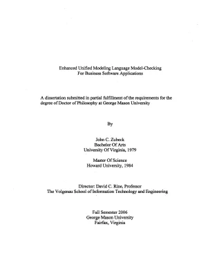 Luận án tiến sĩ enhanced unified modeling language model checking for business software applications