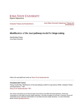 Modification of the dual pathway model for binge eating