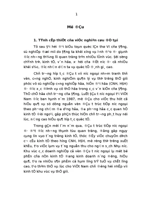 Sự hình thành và phát triển của luật đầu tư nước ngoài trong hệ thống pháp luật việt nam