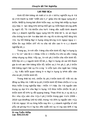 Giải pháp nâng cao chất lượng tín dụng trung và dài hạn tại chi nhánh ngân hàng công thương đống đa