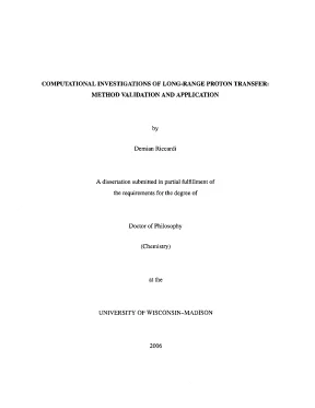 Luận án tiến sĩ computational investigations of long range proton transfer method validation and application