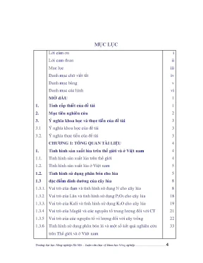 Nghiên cứu ảnh hưởng của một số loại phân bón lá đến năng suất và chất lượng giống lúa khang dân 18 tại gia lâm hà nội