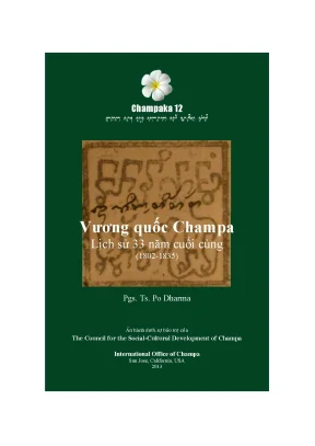 Vương quốc cham pa lịch sử 30 năm cuối cùng