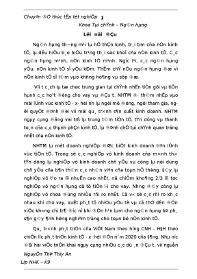 Giải pháp nâng cao chất lượng thẩm định tài chính dự án đầu tư tại ngân hàng đầu tư và phát triển việt nam sở giao dịch