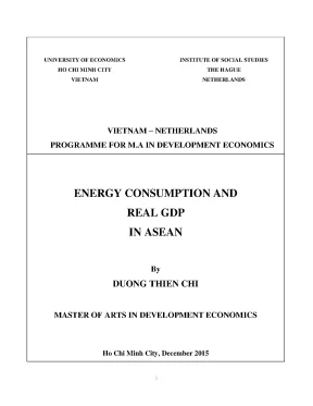 Luận văn energy consumption and real gdp in asean