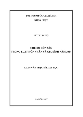 Chế độ hôn sản trong luật hôn nhân và gia đình năm 2014