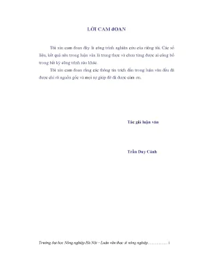 Một số đặc điểm dịch tễ đặc điểm sinh học của sán lá gan nhỏ tại huyện thanh trì hà nội