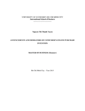 Luận văn antencedents and mediators of consumer online purchase intention