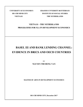 Luận văn base iii and bank lending channel evidence in brics nad oecd countries