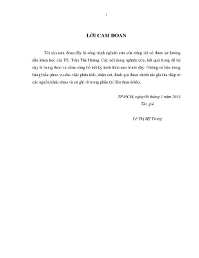 Luận văn ảnh hưởng của sự thỏa mãn tiền lương đến sự gắn kết của nhân viên tại công ty cổ phần hoàng anh gia lai