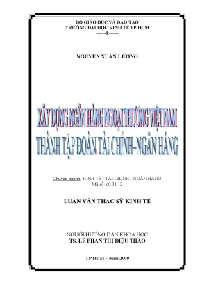 Luận văn xây dựng ngân hàng ngoại thương việt nam thành lập tập đoàn tài chính ngân hàng