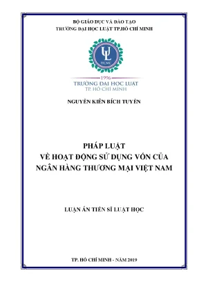 Pháp luật về hoạt động sử dụng vốn của ngân hàng thương mại việt nam