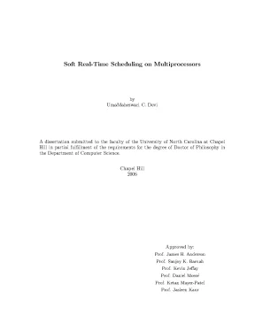 Luận án tiến sĩ soft real time scheduling on multiprocessors